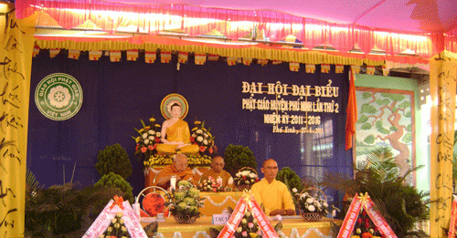 Phú Ninh: Đại hội đại biểu Phật giáo nhiệm kỳ II (2011-216)