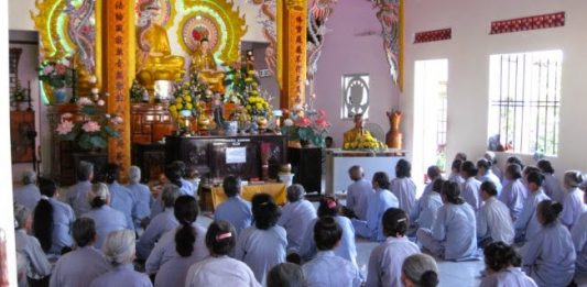 Thăng Bình: Chùa Phước Ấm tổ chức khóa tu niệm Phật lần thứ 23