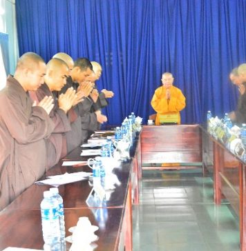 Hội nghị Ban Thường trực BTS GHPGVN tỉnh Quảng Nam kỳ cuối