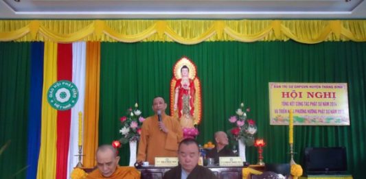 Thăng Bình: BTS PG huyện tổng kết công tác Phật sự năm 2014