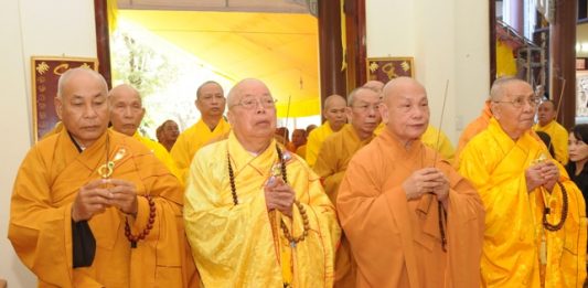Tam Kỳ: Lễ tưởng niệm tuần chung thất cố HT.Thích Chí Đạo