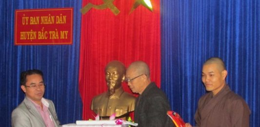 Bắc Trà My: BTS PG tỉnh thăm lãnh đạo huyện