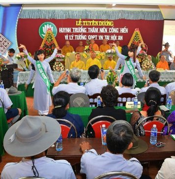Hội An: GĐPT tuyên dương huynh trưởng thâm niên