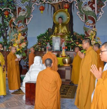 Điện Bàn: Lễ húy nhật cố HT.Thích Minh Trí