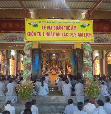 Phú Ninh: Phật giáo huyện tổ chức khóa tu 1 ngày An Lạc