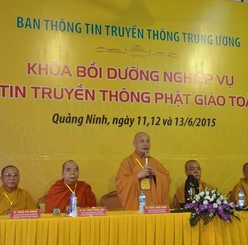 Khai mạc khóa Bồi dưỡng Nghiệp vụ Thông tin Truyền thông Phật giáo toàn quốc