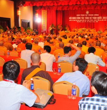 Trọng thể khai mạc Hội nghị Tăng sự toàn quốc tại Ninh Bình