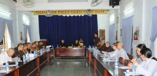 Ban Hướng dẫn Phật tử họp triển khai công tác Phật sự