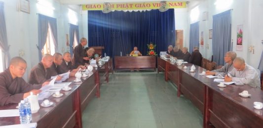 Phật giáo tỉnh hội nghị triển khai công tác Phật sự 6 tháng cuối năm 2015