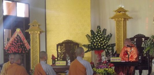 Truyền giới Tỳ kheo tại giới trường Đạo Nguyên