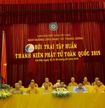 Khai mạc “Hội trại tập huấn Thanh niên phật tử toàn quốc” lần thứ nhất
