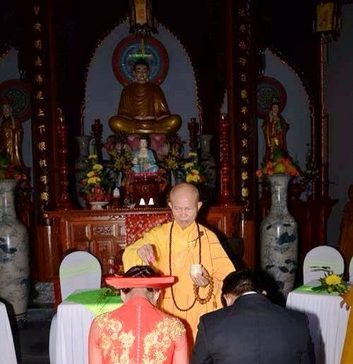 Duy Xuyên: Lễ hằng thuận tại chùa Trà Sơn