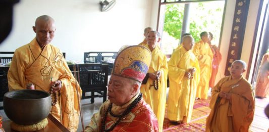 Hội An: Lễ húy kỵ tổ sư Toàn Đức hiệu Hoằng Tông