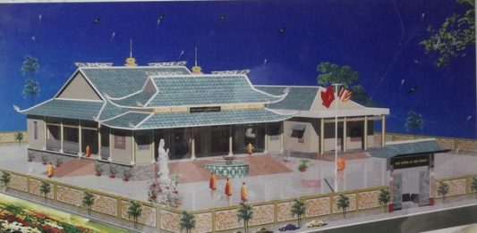 Điện Bàn: Chùa Phước Trung xây dựng ngôi chánh điện