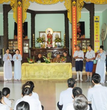 Tam Kỳ: GĐPT thành phố khai mạc trại họp bạn Lâm Tỳ Ni