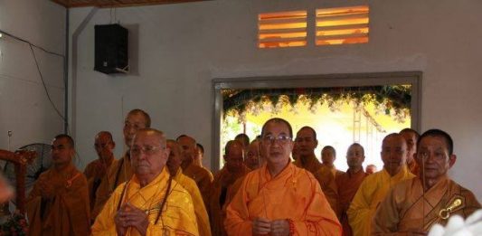 BTS PG Quảng Nam viếng tang HT.Thích Chơn Phát