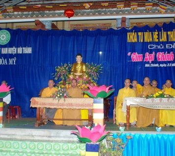 Núi Thành: Khai mạc khóa tu mùa hè lần 2 tại chùa Hòa Mỹ