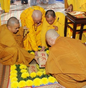 Tam Kỳ: Chùa Hòa An đặt đá khởi công xây dựng ngôi Chánh điện