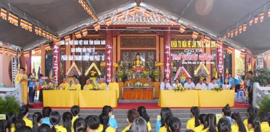 Khóa tu mùa hè sân chơi lý thú của tuổi trẻ