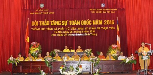 Khai mạc hội thảo Tăng sự toàn quốc 2016