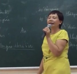 Dư luận dậy sóng vì giảng viên nói về Phật giáo