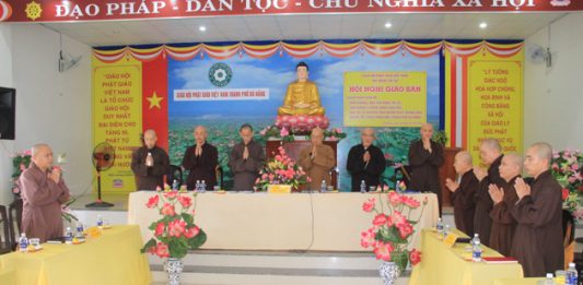 TƯGH họp giao ban với BTS PG 5 tỉnh miền Trung