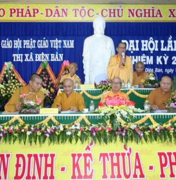 Điện Bàn: Đại hội đại biểu Phật giáo thị xã nhiệm kỳ VIII (2016-2021)
