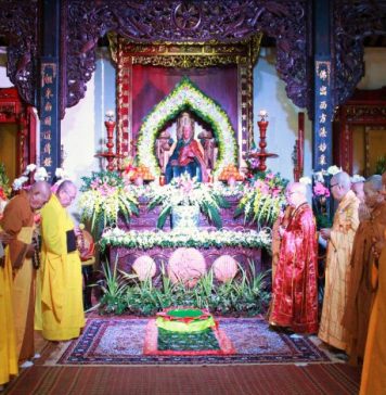 Hội An: Trang nghiêm tưởng niệm Tổ sư Minh Hải – Pháp Bảo khai tông dòng thiền Lâm Tế Chúc Thánh