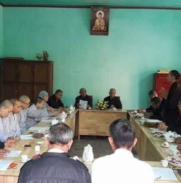 Phú Ninh: BTS họp triển khai Phật sự 6 tháng đầu năm 2017