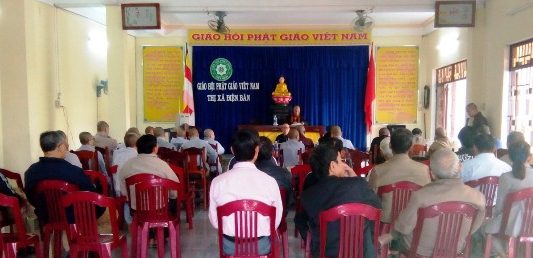 Điện Bàn: Phật giáo thị xã họp triển khai Phật sự
