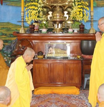 100 hành giả kiết giới an cư tại tổ đình Tịnh Độ – TP.Tam Kỳ