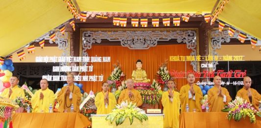 Phân ban TTNPT Quảng Nam trọng thể khai mạc khóa tu mùa hè lần 4