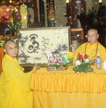 Tam Kỳ: Chùa Đạo Nguyên tổ chức lễ Vu lan, mừng thọ phật tử