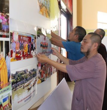 Không khí đón chào Đại hội Phật giáo tỉnh Quảng Nam