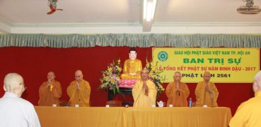 Hội An: Lễ mừng Phật Thành đạo, tổng kết Phật sự năm 2017