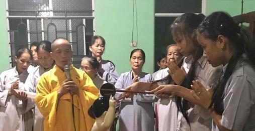 Nông Sơn: Lễ tắm Phật tại ngôi chùa miền núi Viên Minh