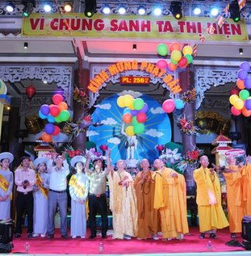 Thăng Bình: BTS PG huyện long trọng tổ chức Đại lễ Phật đản PL.2562 tại chùa Giác Nguyên