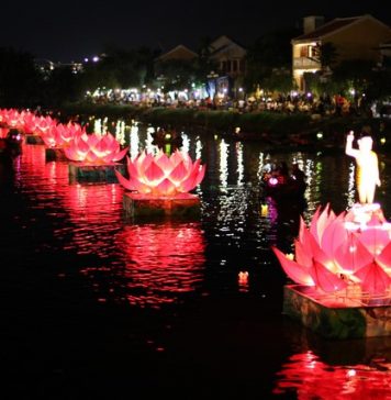 Hội An: Thắp sáng 7 đóa sen, khai mạc tuần lễ Phật đản PL.2562 – DL.2018