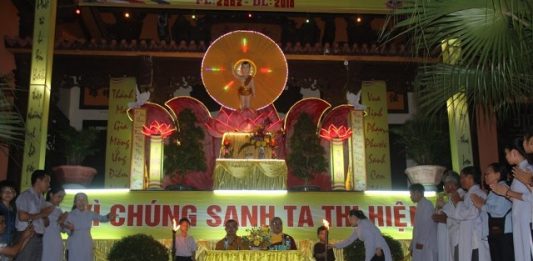 Tam Kỳ: Chùa Hòa Nam trang nghiêm tổ chức lễ Phật đản PL:2562