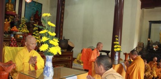 Chư Tăng Quảng Nam kiết giới an cư 3 tháng