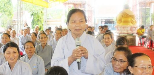 Núi Thành: Ban HDPT phối hợp với Ban Hoằng pháp tổ chức khóa tu cho Cư sĩ Phật tử