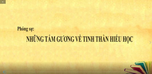 Tác phẩm đạt giải khuyến khích (phóng sự): “Những tấm gương về tinh thần hiếu học” của tác giả Xuân Sáng – Diệu Hòa