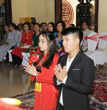 Núi Thành: Đôi bạn trẻ tổ chức hằng thuận tại chùa Hòa Mỹ