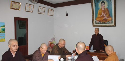 Họp Ban Thường trực BTS Phật giáo tỉnh Quảng Nam