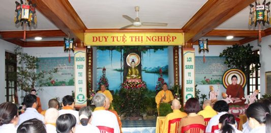 Ban Hoằng pháp Quảng Nam tổ chức buổi Pháp đàm “Phật Thành Đạo”