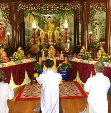 Nông Sơn: Phật tử miền núi về chùa Kim Sơn cầu an đầu năm