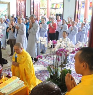 Tam Kỳ: Lễ cầu an đầu năm Kỷ Hợi tại chùa Linh Bửu