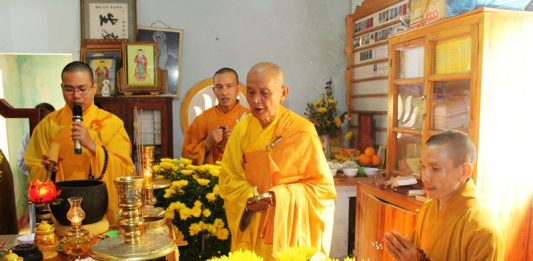 Phú Ninh: Lễ húy nhật cố HT. Thích Trí Chơn khai sơn chùa Lam Điền