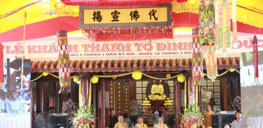 Hội An: Trang nghiêm lễ khánh thành tổ đình Vạn Đức