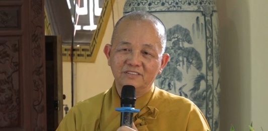 Tam Kỳ: HT. Thích Minh Thiện thuyết giảng tại chùa Đạo Nguyên